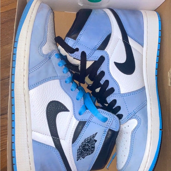 retro high blue